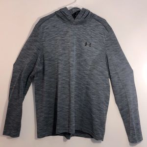 Under Armour men’s gray long sleeve hoodie XL